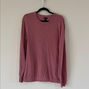 J. Crew Men's Pink Crewneck Sweater